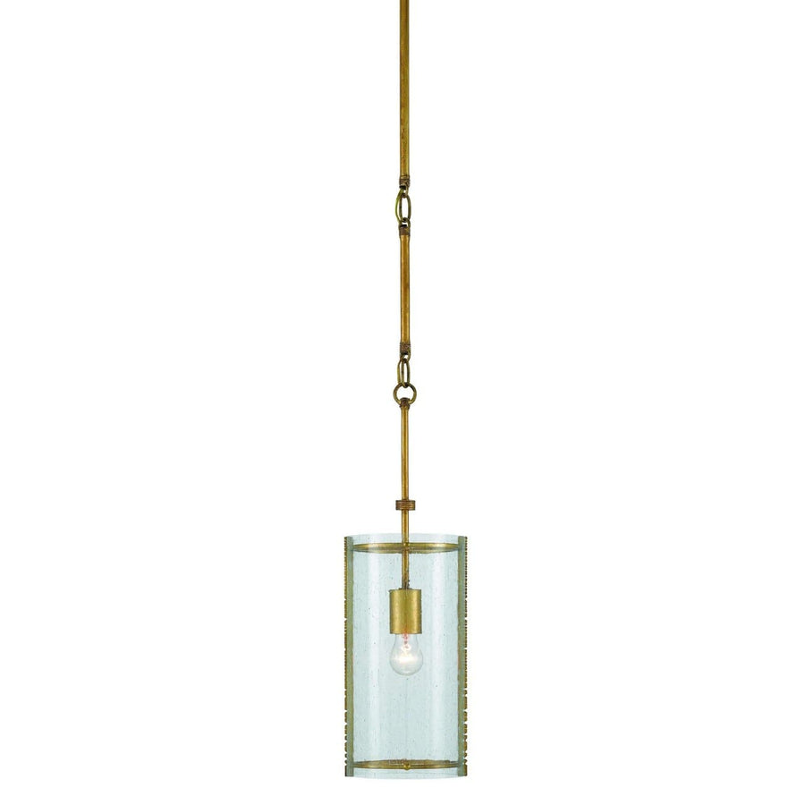 Chase Gold Pendant-Currey-CURY-9000-0353-PendantsDark Contemporary Gold Leaf-1-France and Son
