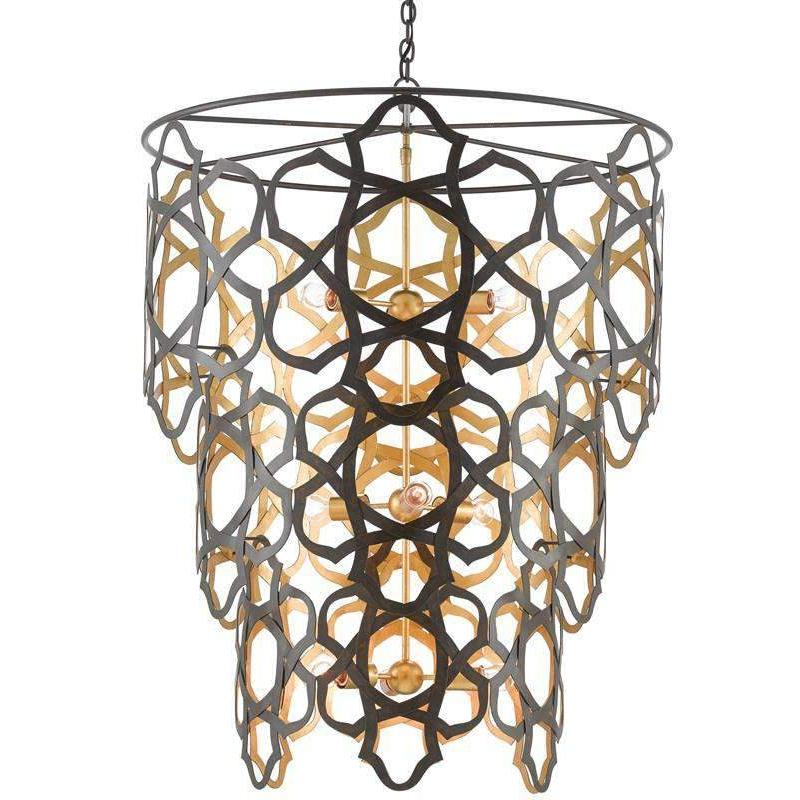 Mauresque Chandelier-Currey-CURY-9000-0381-Chandeliers-1-France and Son