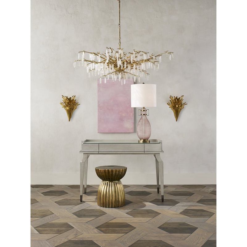 Forest Dawn Chandelier-Currey-CURY-9000-0608-ChandeliersTextured Silver/Natural-2-France and Son