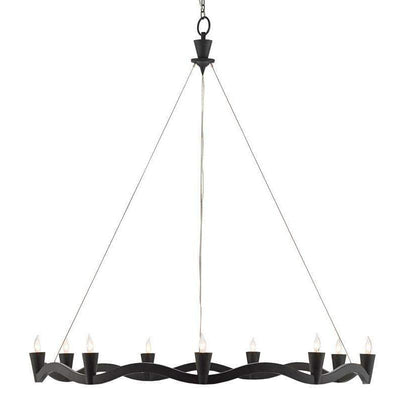 Serpentina Chandelier-Currey-CURY-9000-0461-Chandeliers-1-France and Son