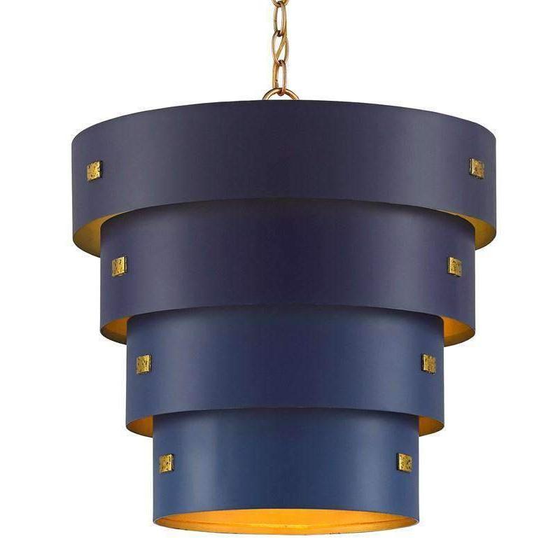 Graduation Large Chandelier-Currey-CURY-9000-0155-ChandeliersLarge Duo-Cone-2-France and Son