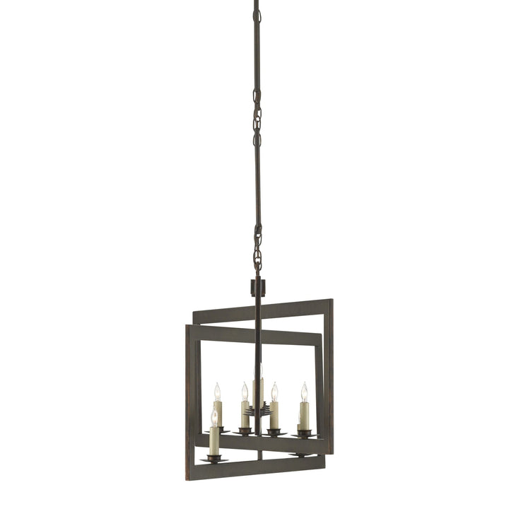 Middleton Chandelier-Currey-CURY-9000-0352-ChandeliersGrand-Contemporary Silver Leaf-15-France and Son