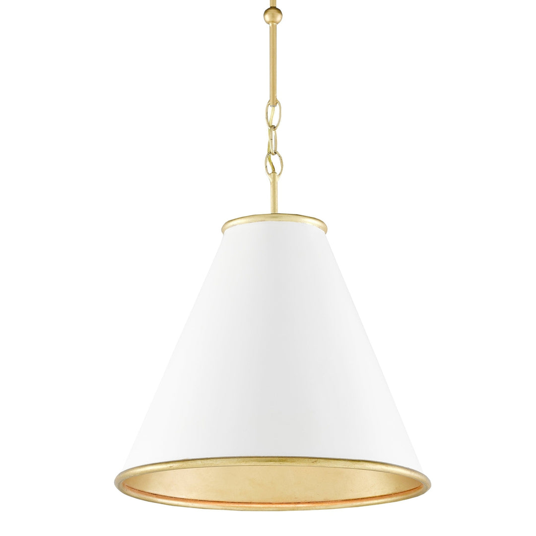 Pierrepont Pendant-Currey-CURY-9000-0536-PendantsPainted Gesso White-Small-6-France and Son