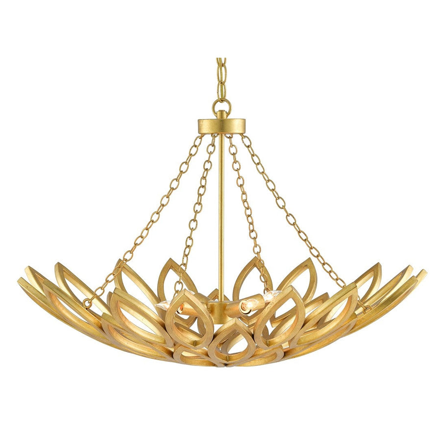 Allemande Gold Chandelier-Currey-CURY-9000-0565-Chandeliers-1-France and Son