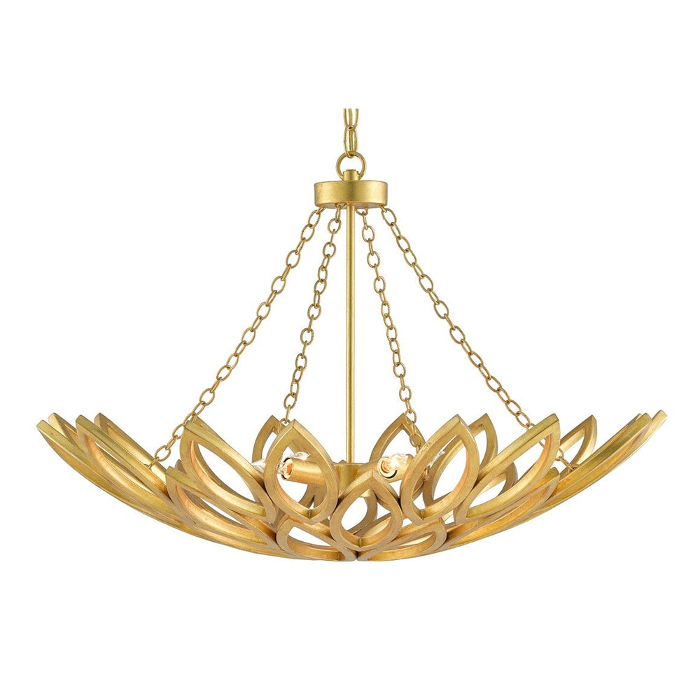 Allemande Gold Chandelier-Currey-CURY-9000-0565-Chandeliers-2-France and Son