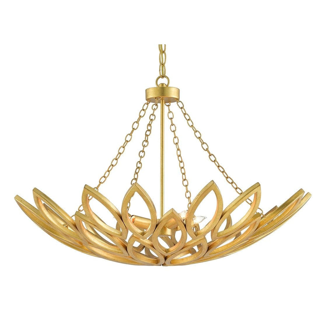 Allemande Gold Chandelier-Currey-CURY-9000-0565-Chandeliers-3-France and Son