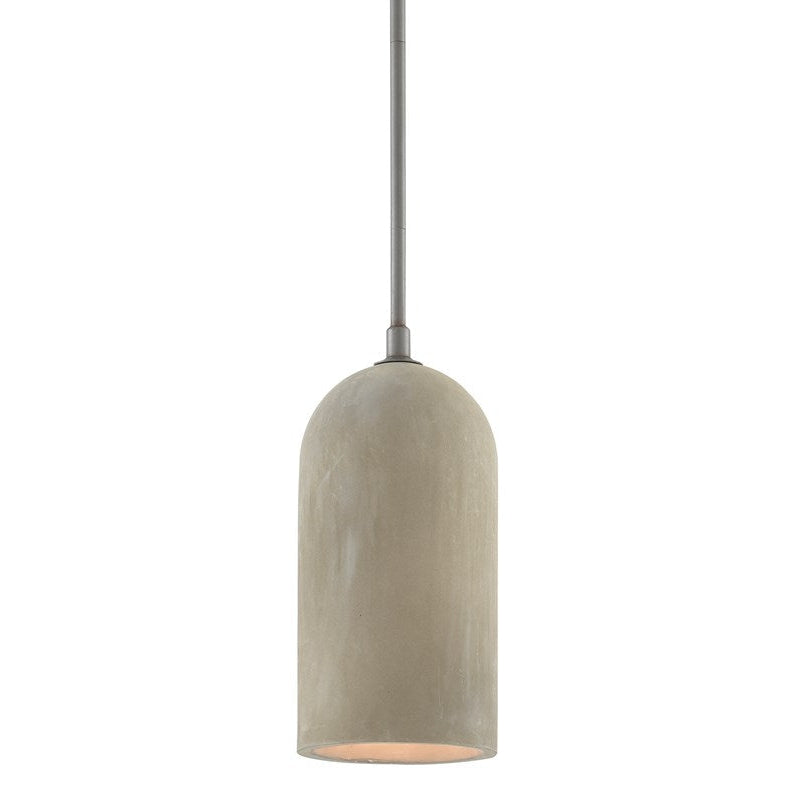 Stonemoss Cylindrical Pendant-Currey-CURY-9000-0626-Pendants-1-France and Son
