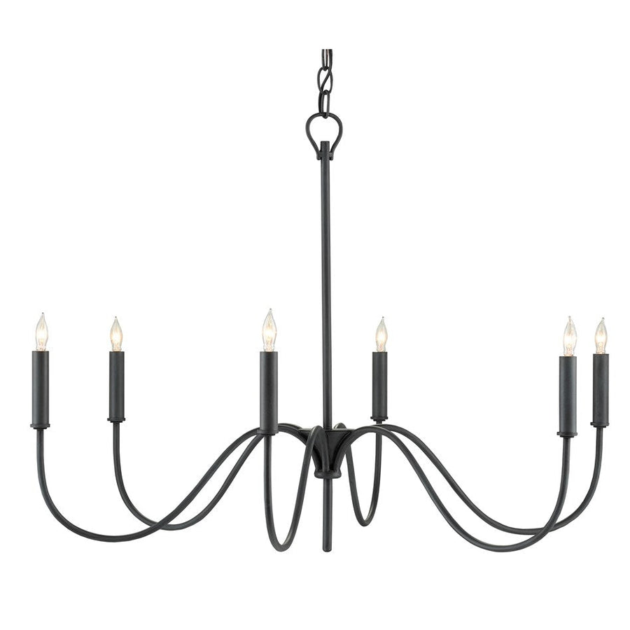 Tirrell Small Chandelier-Currey-CURY-9000-0653-Chandeliers-1-France and Son