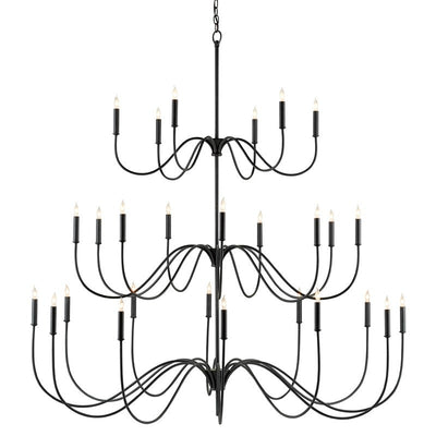Tirrell Large Chandelier-Currey-CURY-9000-0655-Chandeliers-1-France and Son