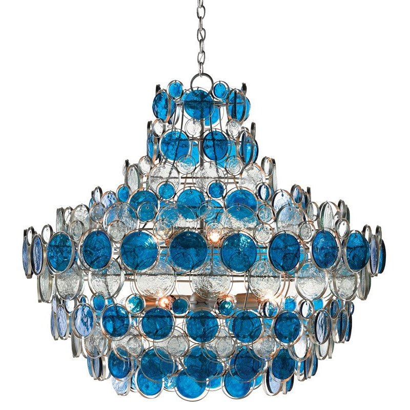 Galahad Blue Chandelier-Currey-CURY-9000-0723-Chandeliers-1-France and Son
