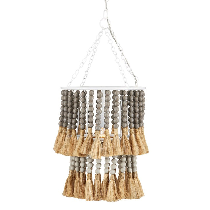 St. Barts Taupe Pendant-Currey-CURY-9000-0958-Pendants-1-France and Son