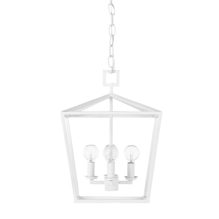 Denison White Small Chandelier-Currey-CURY-9000-0978-Chandeliers-2-France and Son