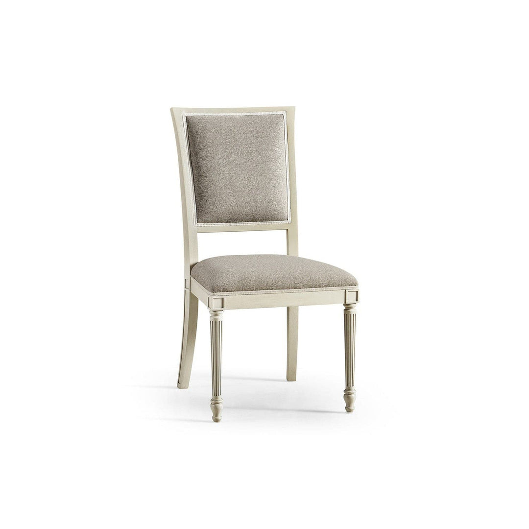 Flare Uph. Side Chair Flared Top-Jonathan Charles-JCHARLES-003-2-130-LMS-Dining ChairsLondon Mist-2-France and Son