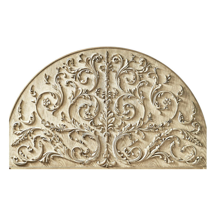 Moon Flower Carved Bed-Jonathan Charles-JCHARLES-004-1-116-STO-Beds-2-France and Son