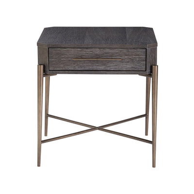 Onyx Oslo End Table-Universal Furniture-UNIV-915A802-Side Tables-1-France and Son