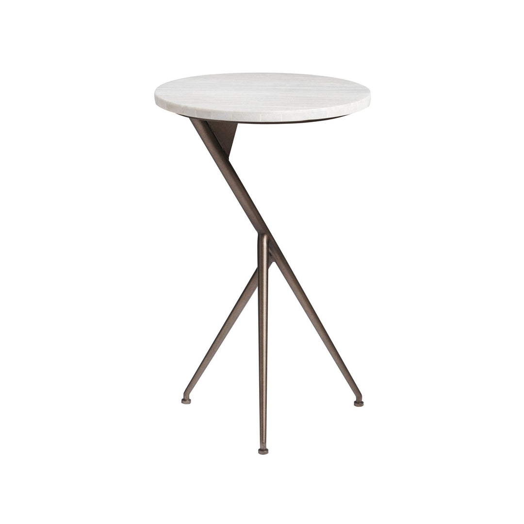 Onyx Oslo Round End Table-Universal Furniture-UNIV-915A817-Side Tables-1-France and Son