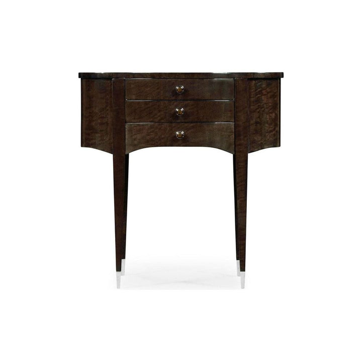 Black Eucalyptus Kidney Shaped Side Table-Jonathan Charles-JCHARLES-005176-AA-Side Tables-3-France and Son