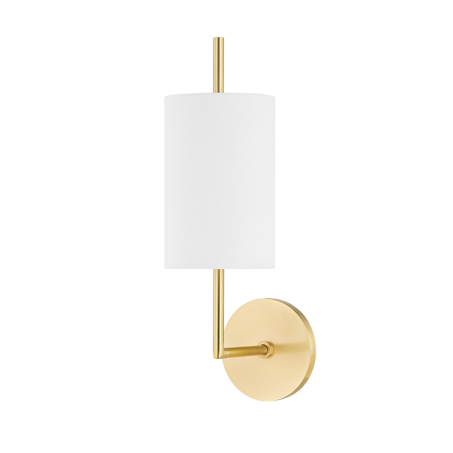 Molly 1 Light Wall Sconce-Mitzi-HVL-H716101-AGB-Outdoor Wall SconcesAged Brass-1-France and Son