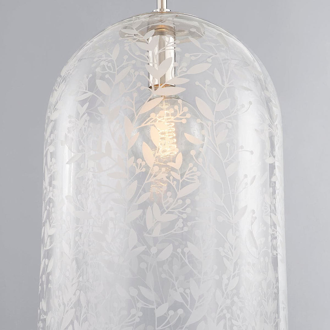 Belleville 1 Light Pendant - Large-Hudson Valley-HVL-7514-AGB-PendantsAged Brass-4-France and Son