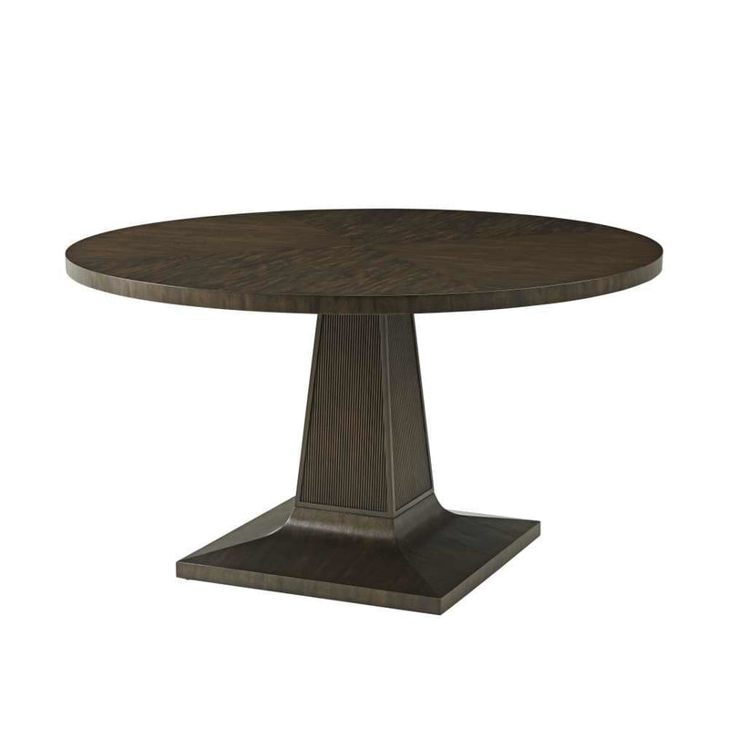 Theo Round Wood Dining Table | 120cm