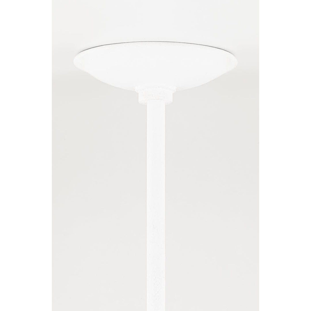 Fabius 6 Light Small Pendant White Plaster-Hudson Valley-HVL-1424-WP-Pendants-3-France and Son