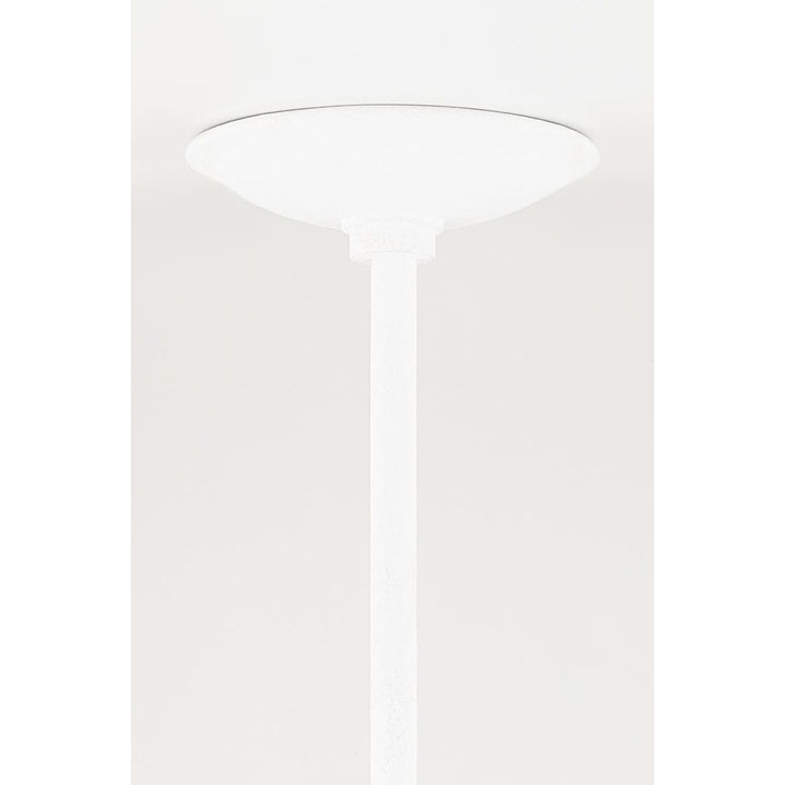 Fabius 6 Light Small Pendant White Plaster-Hudson Valley-HVL-1424-WP-Pendants-3-France and Son