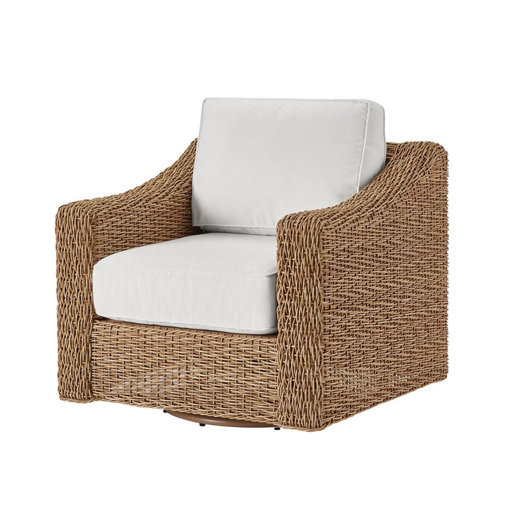 Laconia Swivel Chair-Universal Furniture-UNIV-U012311-Outdoor Lounge Chairs-3-France and Son