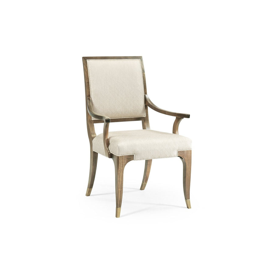 Hamilton Arm Chair-Jonathan Charles-JCHARLES-496001-AC-PGA-F200-Dining Chairs-1-France and Son