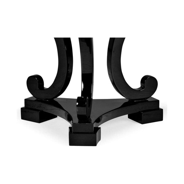 Biedermeier Black Cigarette Table-Jonathan Charles-JCHARLES-008435-AB-Side Tables-4-France and Son