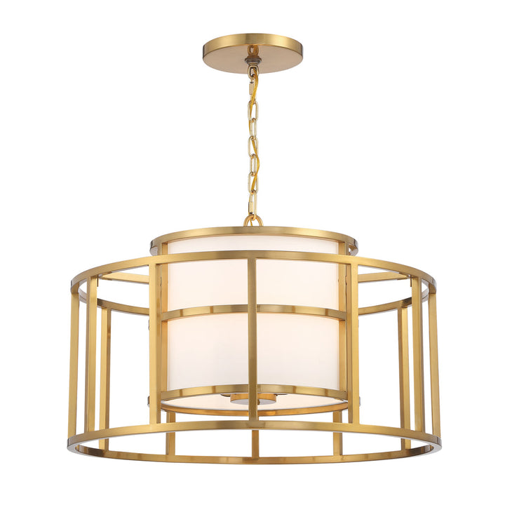 Brian Patrick Flynn For Crystorama Hulton 5 Light Chandelier-Crystorama Lighting Company-CRYSTO-9595-LG-Chandeliers-1-France and Son