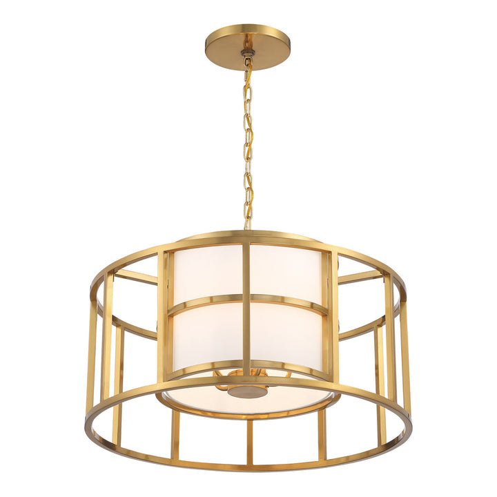 Brian Patrick Flynn For Crystorama Hulton 5 Light Chandelier-Crystorama Lighting Company-CRYSTO-9595-LG-Chandeliers-3-France and Son