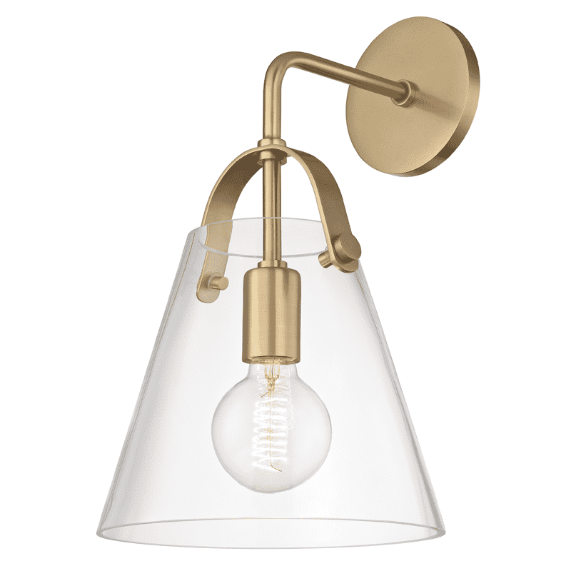 Karin 1 Light Wall Sconce-Mitzi-HVL-H162101-AGB-Wall LightingAged Brass-1-France and Son