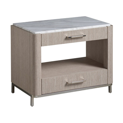 Glacier Soren Bedside Table-Universal Furniture-UNIV-964360-Nightstands-1-France and Son