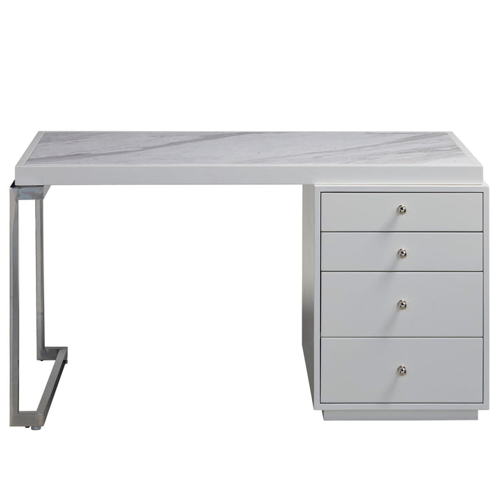 Glacier Whitley Writing Desk-Universal Furniture-UNIV-964813-Desks-3-France and Son