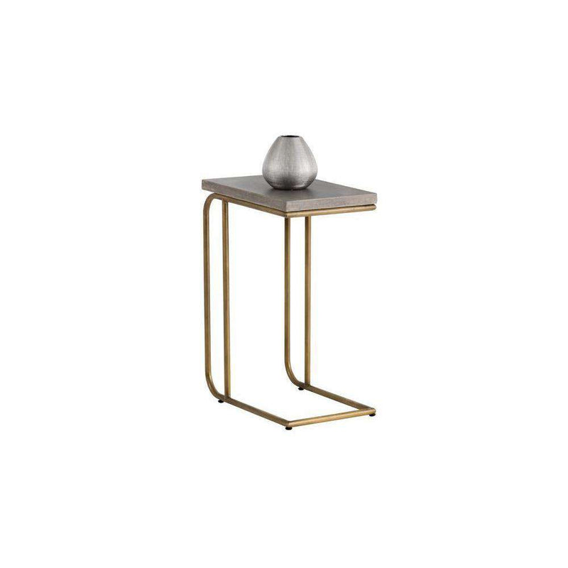 Lucius - C Shaped End Table-Sunpan-SUNPAN-102167-Side Tables-3-France and Son