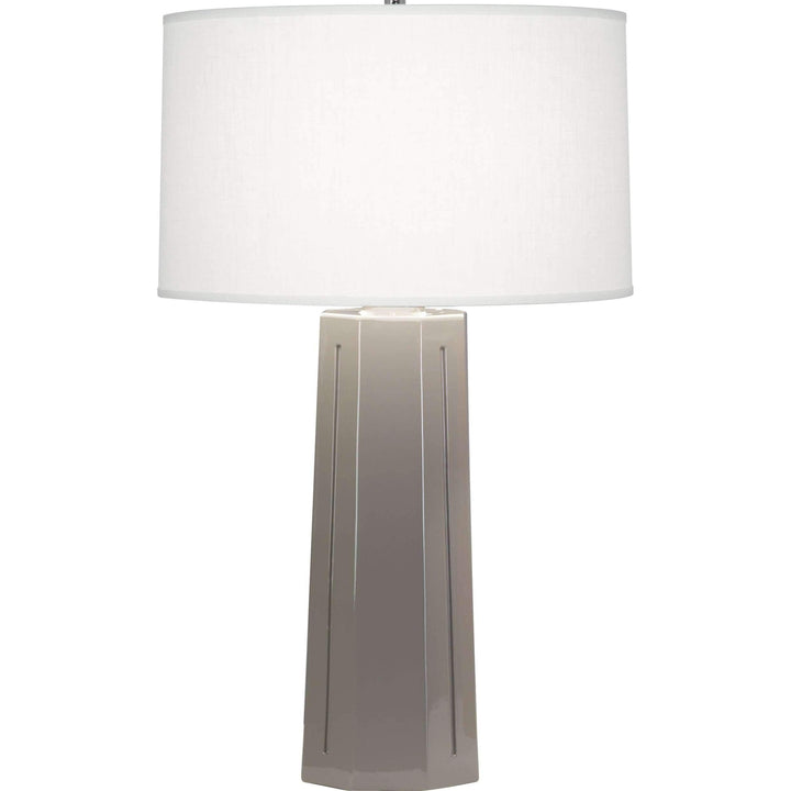 Mason Table Lamp-Robert Abbey Fine Lighting-ABBEY-972-Table LampsSmokey Taupe-23-France and Son