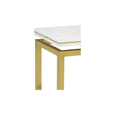 Fusion Bronze & Brass Console-Jonathan Charles-JCHARLES-500212-B-M025-Console TablesLow-3-France and Son