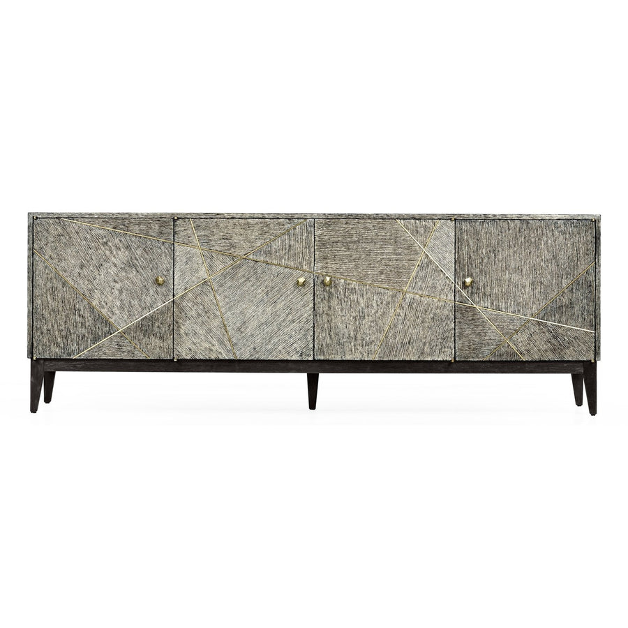 Geometric Entertainment Cabinet-Jonathan Charles-JCHARLES-500334-DFO-Media Storage / TV Stands-2-France and Son