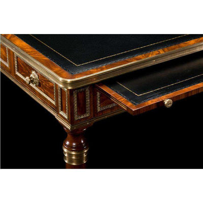 Tales from France Writing Table-Theodore Alexander-THEO-7100-135BL-Desks-3-France and Son