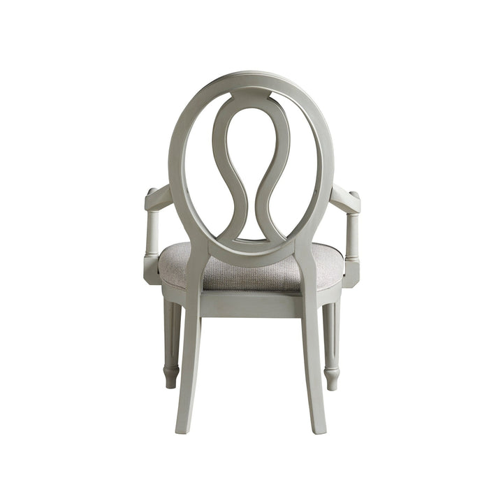 Summer Hill Pierced Back Arm Chair-Universal Furniture-UNIV-986637-RTA-Dining Chairs-4-France and Son