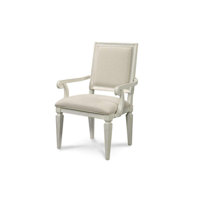Summer Hill Woven Accent Arm Chair-Universal Furniture-UNIV-987635-RTA-Dining Chairs-1-France and Son