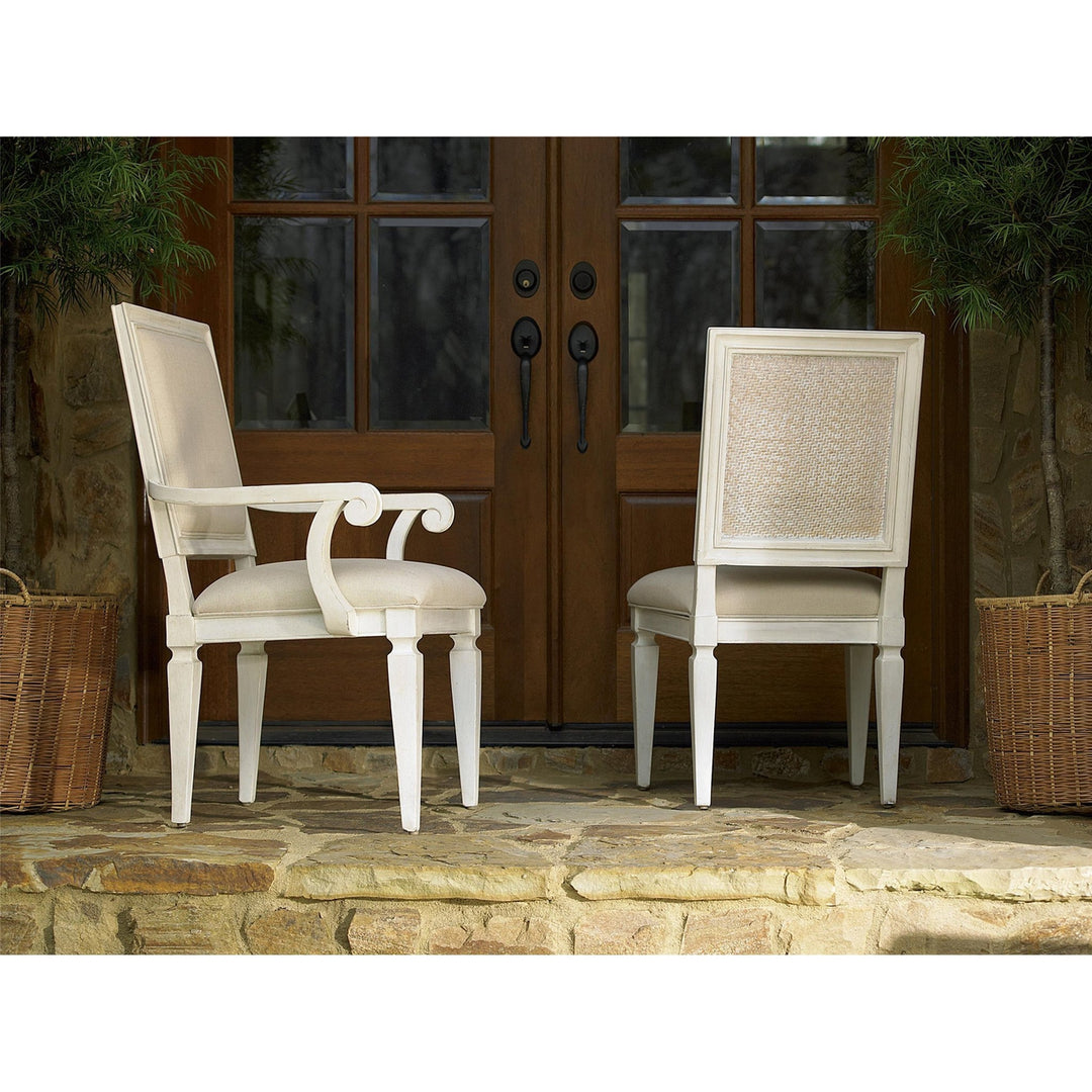 Summer Hill Woven Accent Side Chair-Universal Furniture-UNIV-987634-RTA-Dining Chairs-3-France and Son