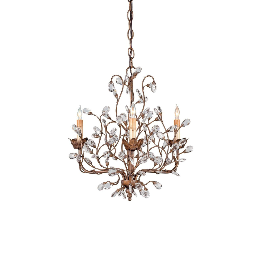 Crystal Bud Silver Orb Chandelier-Currey-CURY-9000-0076-ChandeliersSilver Granello-3-Light Sphere-4-France and Son