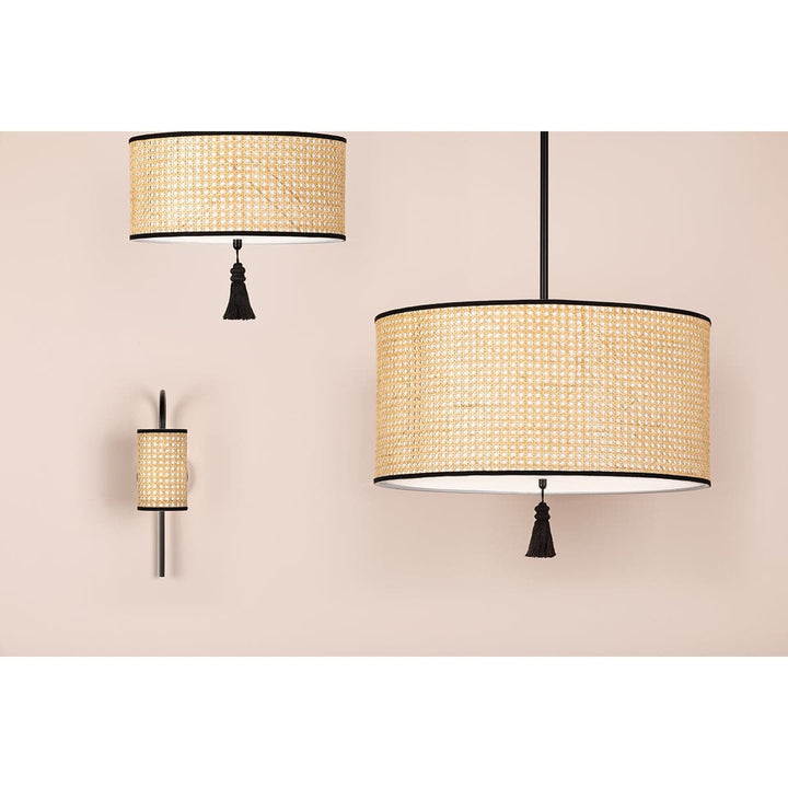 Dolores 3 Light Pendant-Mitzi-HVL-H520703-SBK-Pendants-2-France and Son