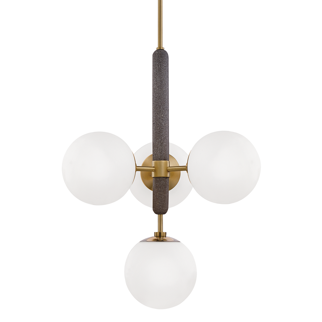 Brielle 4 Light Chandelier-Mitzi-HVL-H289804-AGB-ChandeliersAged Brass-1-France and Son