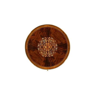 Mahogany lamp table with mother of pearl & marquetry-Jonathan Charles-JCHARLES-499501-MAM-MOP-Side Tables-5-France and Son