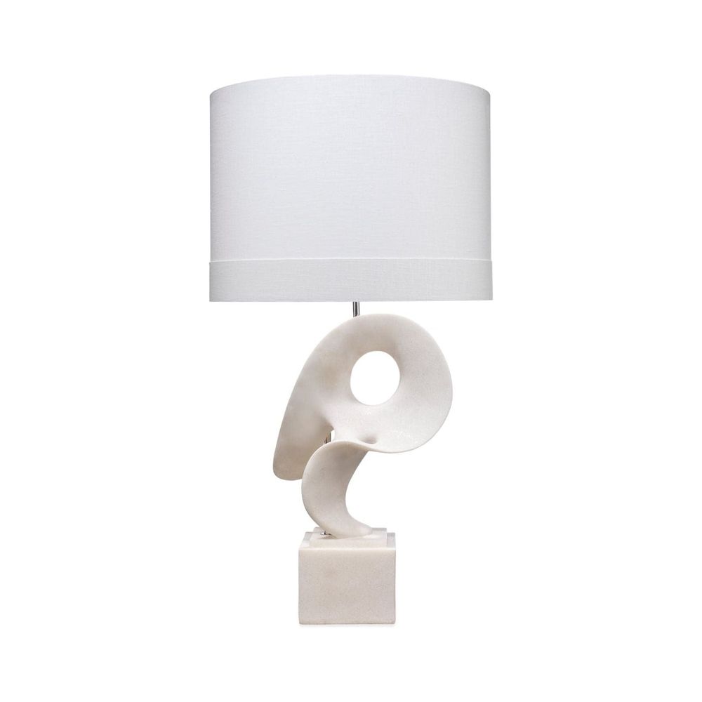 Obscure Table Lamp Black-Jamie Young-JAMIEYO-9OBSCUREWH-Table LampsWhite-3-France and Son