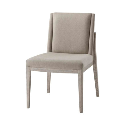Valeria Dining Side Chair - Beige - Set of 2-Theodore Alexander-THEO-4000-956.1BFJ-Dining Chairs-1-France and Son
