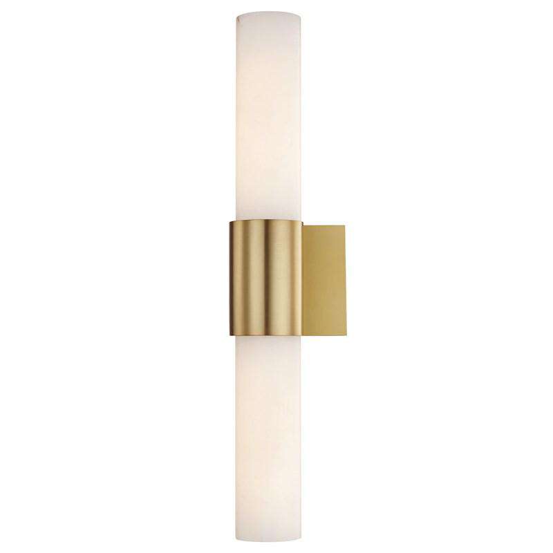 Barkley 1 Light Wall Sconce-Hudson Valley-HVL-8210-AGB-Wall LightingAged Brass-1-France and Son