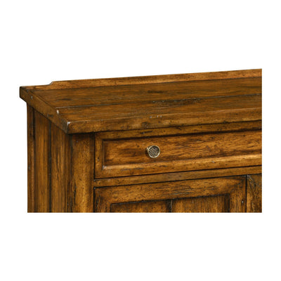 Four Door Sideboard-Jonathan Charles-JCHARLES-491025-CFW-Sideboards & CredenzasCountry Walnut-4-France and Son